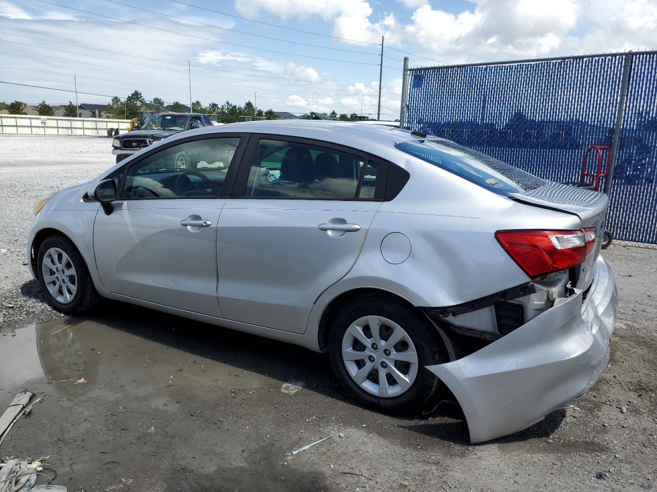 2017 Kia Rio Lx silver null gas KNADM4A32H6048546 photo #4