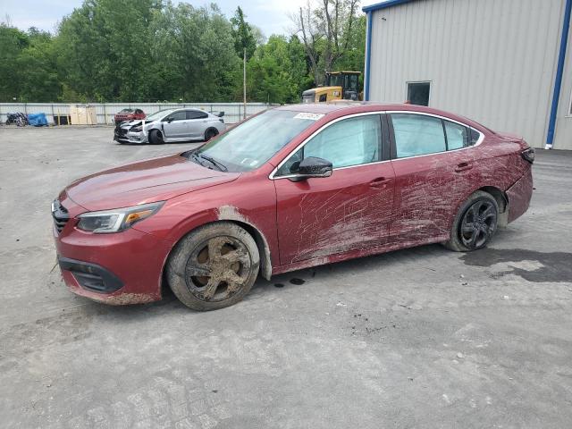  SUBARU LEGACY 2020 Czerwony