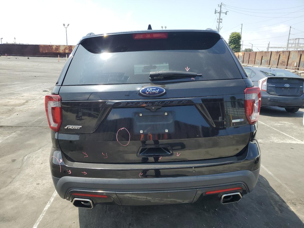 2016 Ford Explorer Sport VIN: 1FM5K8GT2GGA96029 Lot: 61100915