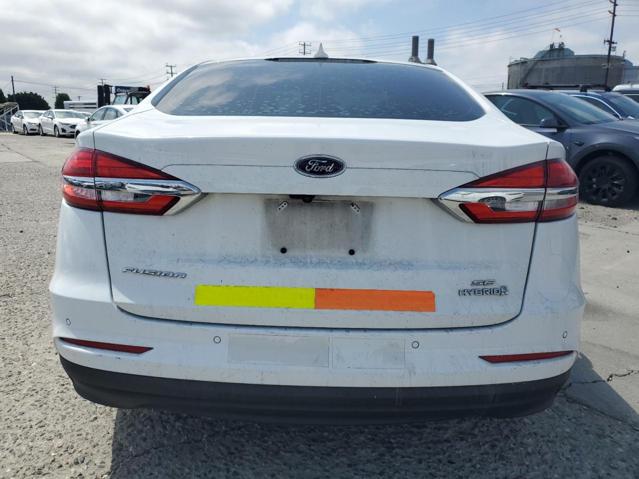 2019 Ford Fusion Se VIN: 3FA6P0LU8KR263950 Lot: 54025575