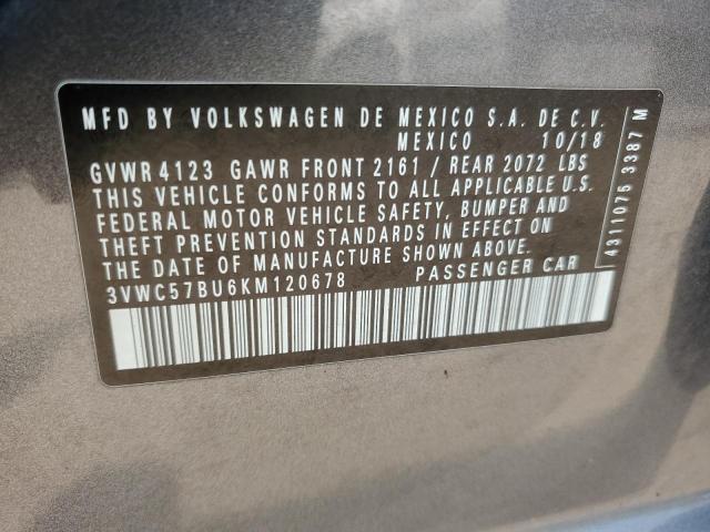Фото: 3VWC57BU6KM120678