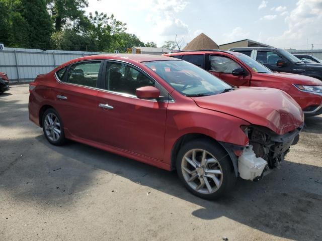  NISSAN SENTRA 2014 Czerwony
