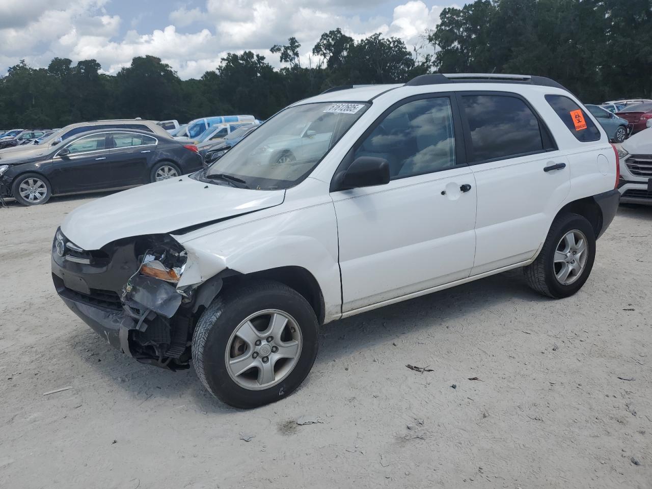 2008 Kia Sportage L 2.0L იყიდება Ocala-ში, FL - Front End