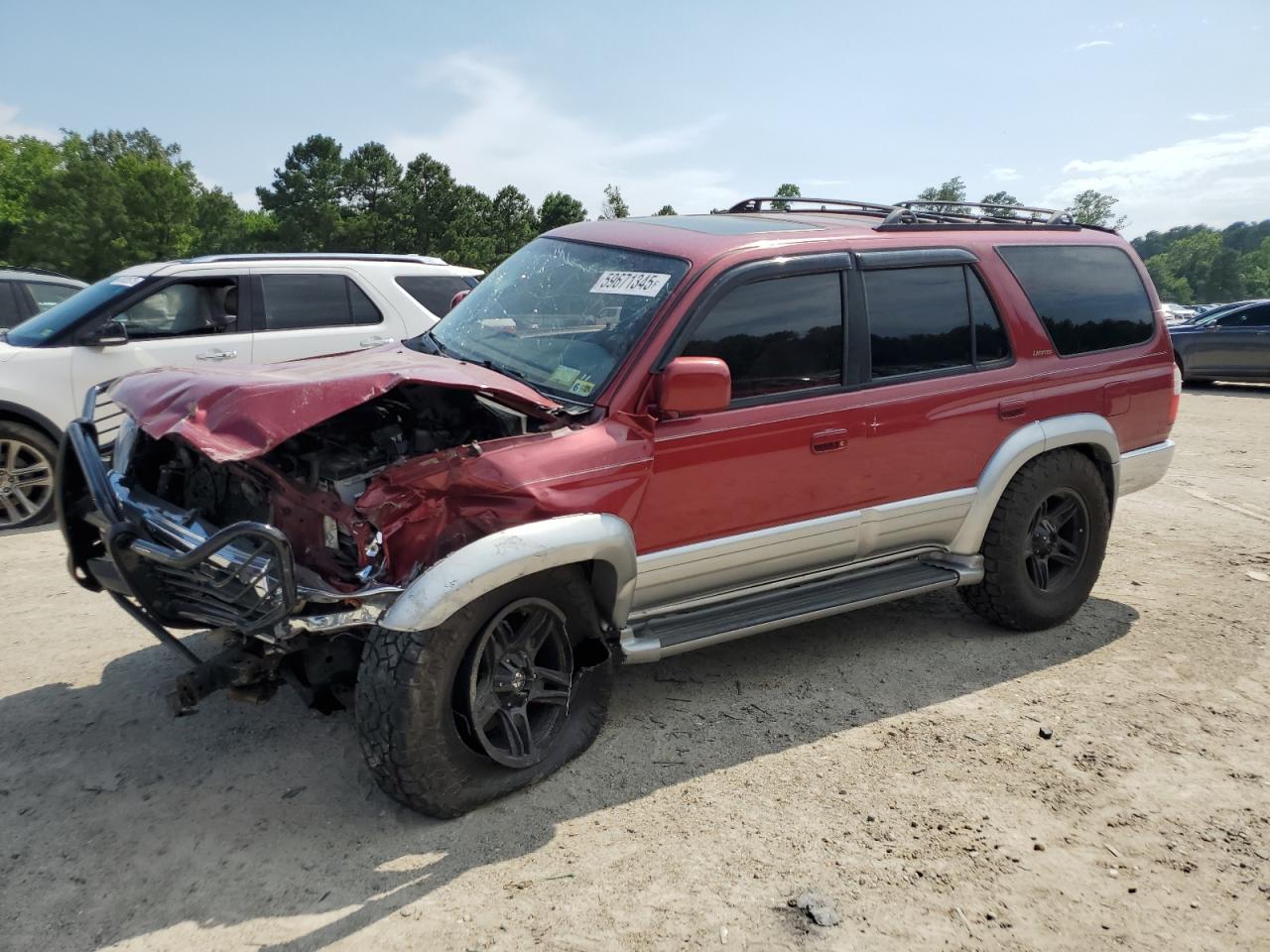 1997 Toyota 4Runner Limited na sprzedaż w Hampton, VA - Front End