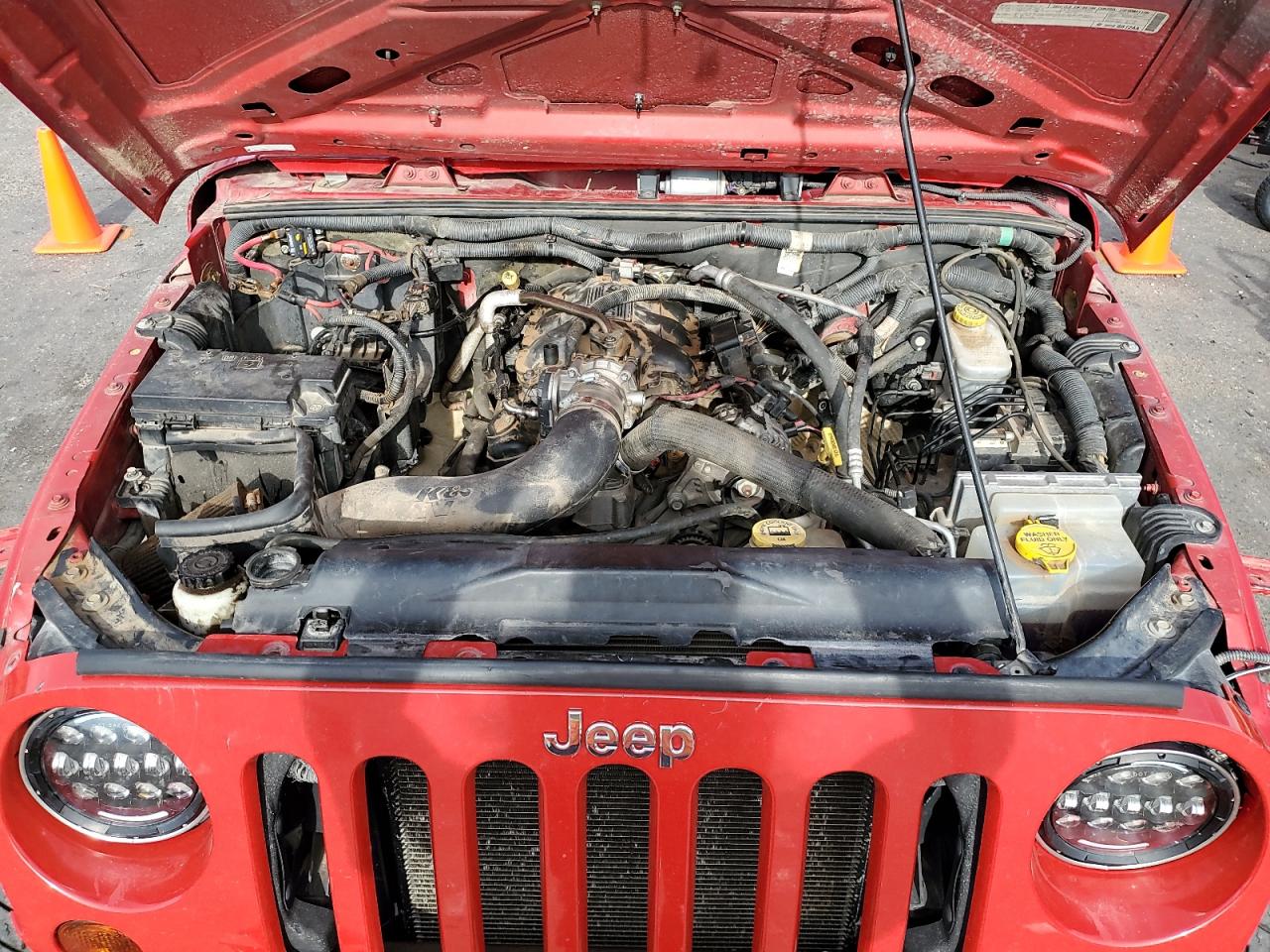 JEEP WRANGLER 2008 VIN 1J4GA39188L594432 фото 12