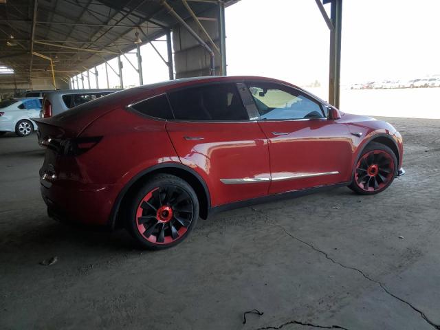  TESLA MODEL Y 2022 Czerwony