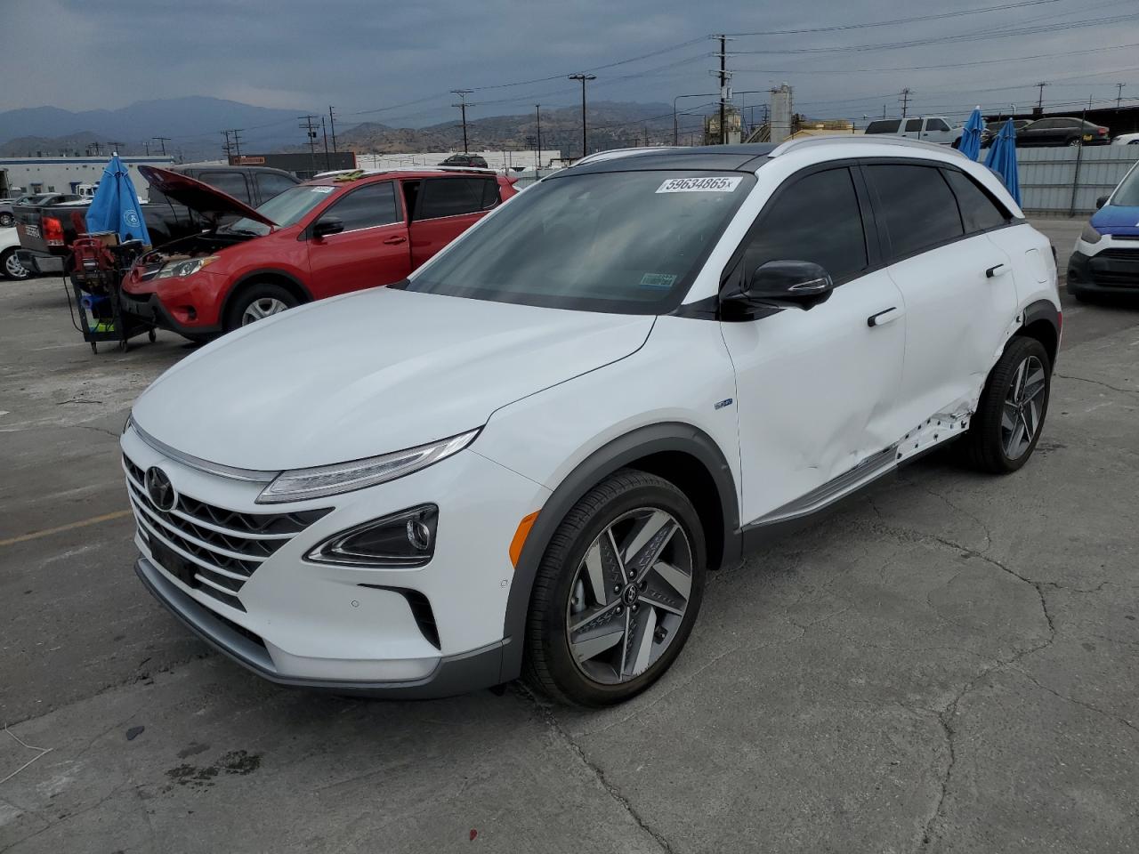 2022 Hyundai Nexo Limited en Venta en Sun Valley, CA - Side