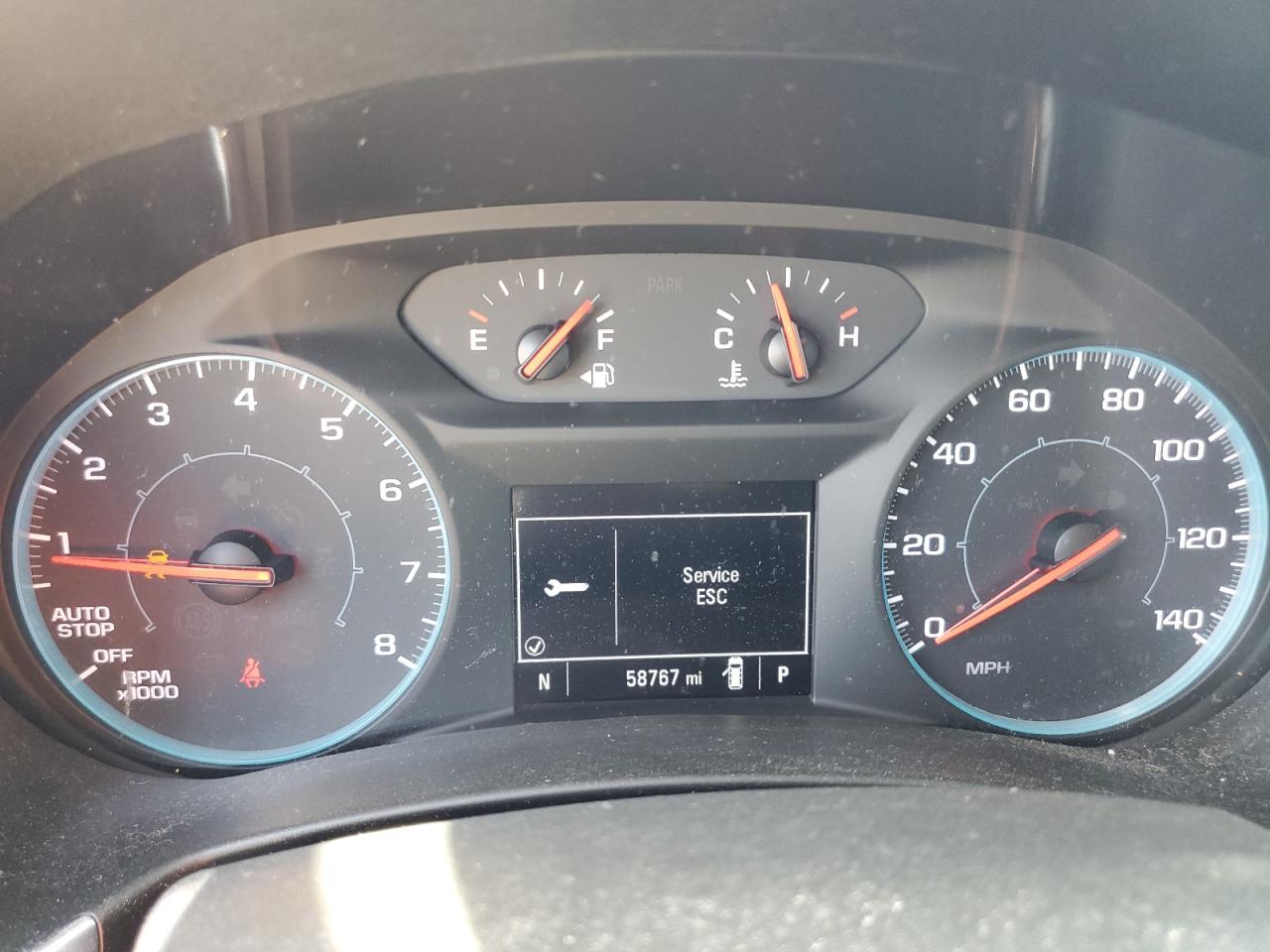CHEVROLET EQUINOX 2020 VIN 3GNAXHEV4LS549658 zdjęcie 9