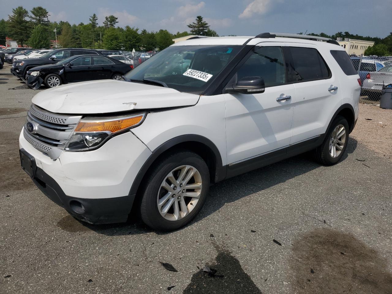 2014 Ford Explorer Xlt zu verkaufen in Exeter, RI - Front End