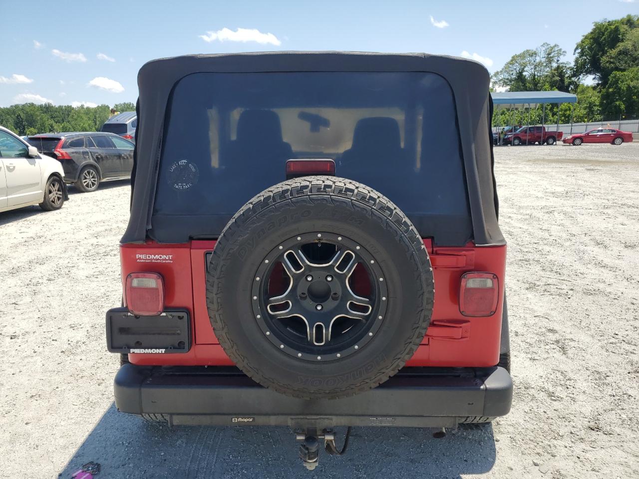 2003 Jeep Wrangler / Tj Sport VIN: 1J4FA49S93P326792 Lot: 61358545