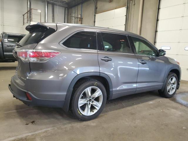  TOYOTA HIGHLANDER 2014 Szary