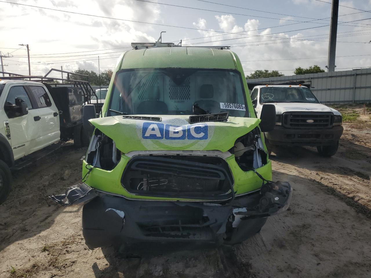 2019 Ford Transit T-250 VIN: 1FTYR2CM6KKA30257 Lot: 59576085