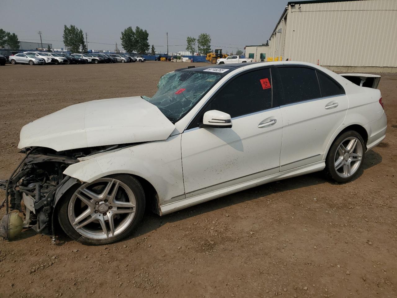 2010 Mercedes-Benz C 350 4Matic de vânzare în Rocky View County, AB - Front End