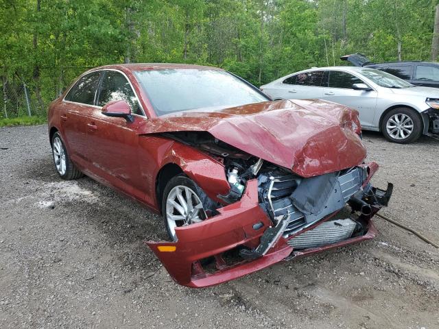  AUDI A4 2017 Red