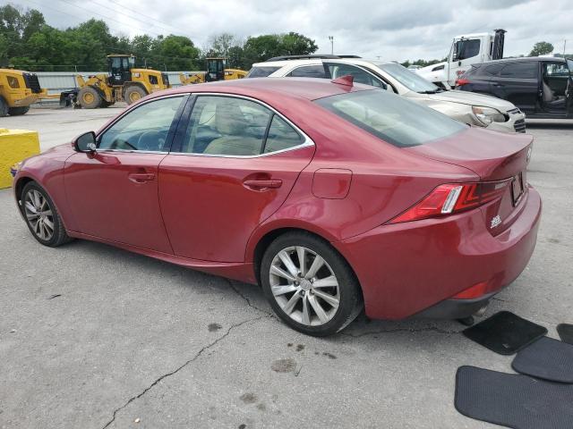  LEXUS IS 2015 Red