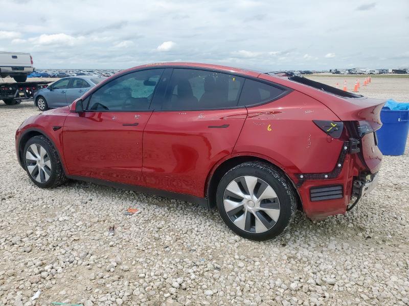  TESLA MODEL Y 2024 Czerwony
