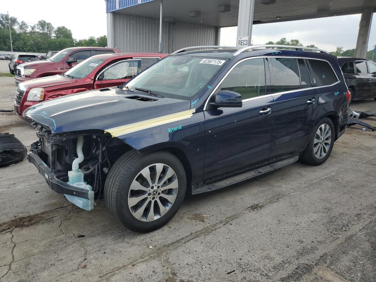 MERCEDES-BENZ GLS-CLASS 2019 VIN 4JGDF6EE1KB240068