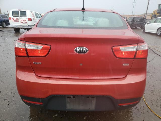  KIA RIO 2013 Burgundy