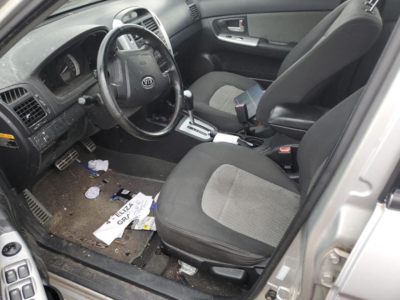 2009 Kia Spectra Sx VIN: KNAFE241395022419 Lot: 61037105