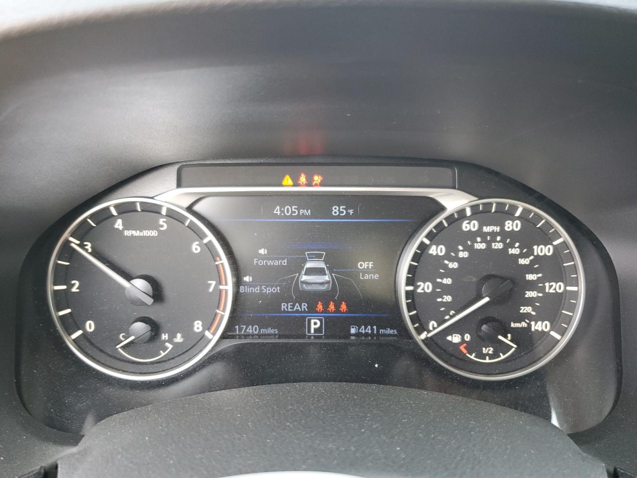 2025 Nissan Altima Sv VIN: 1N4BL4DV4SN379626 Lot: 62765555