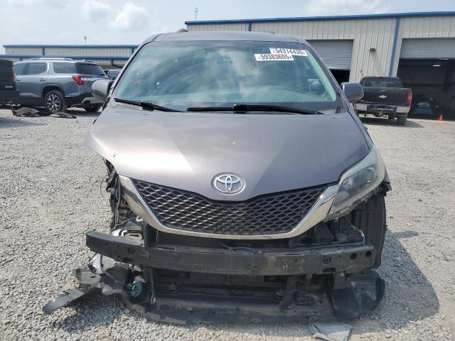 Minivans TOYOTA SIENNA 2017 Szary