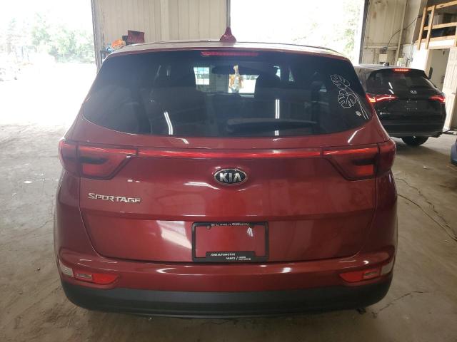  KIA SPORTAGE 2018 Красный