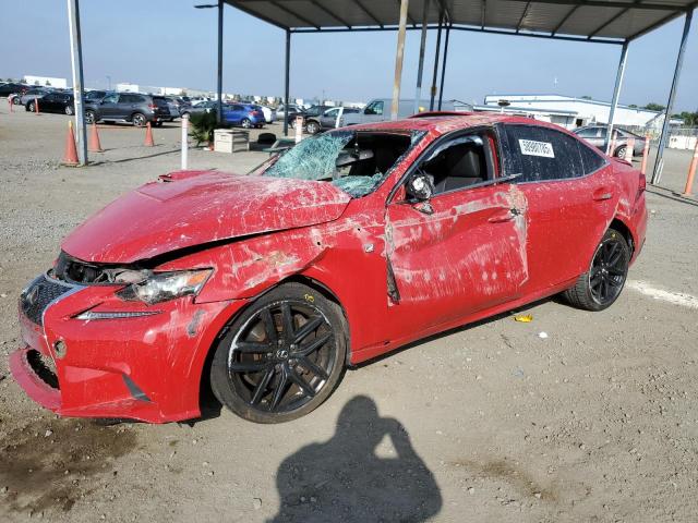  LEXUS IS 2016 Red