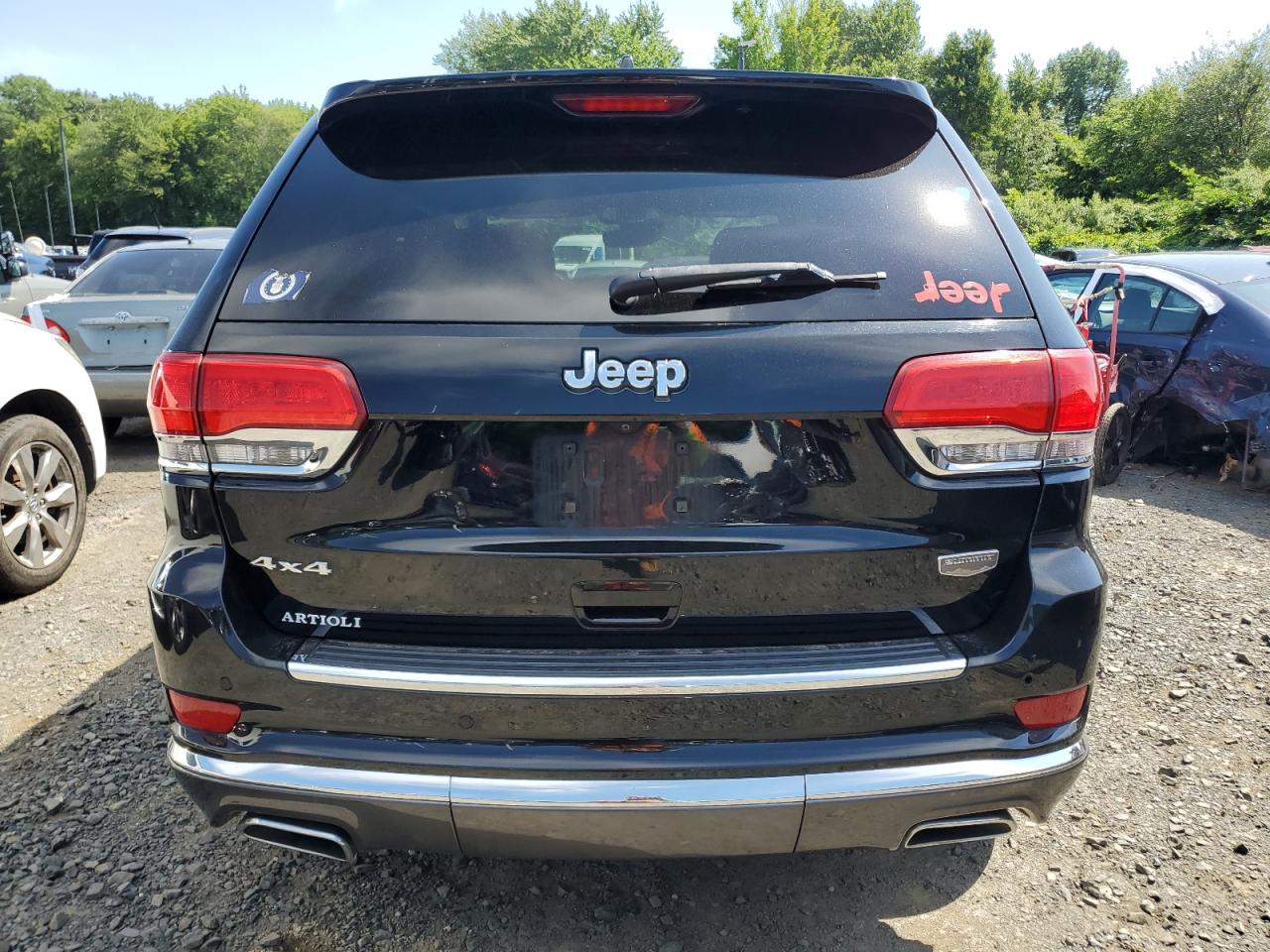 2017 Jeep Grand Cherokee Summit VIN: 1C4RJFJG7HC641935 Lot: 62721345