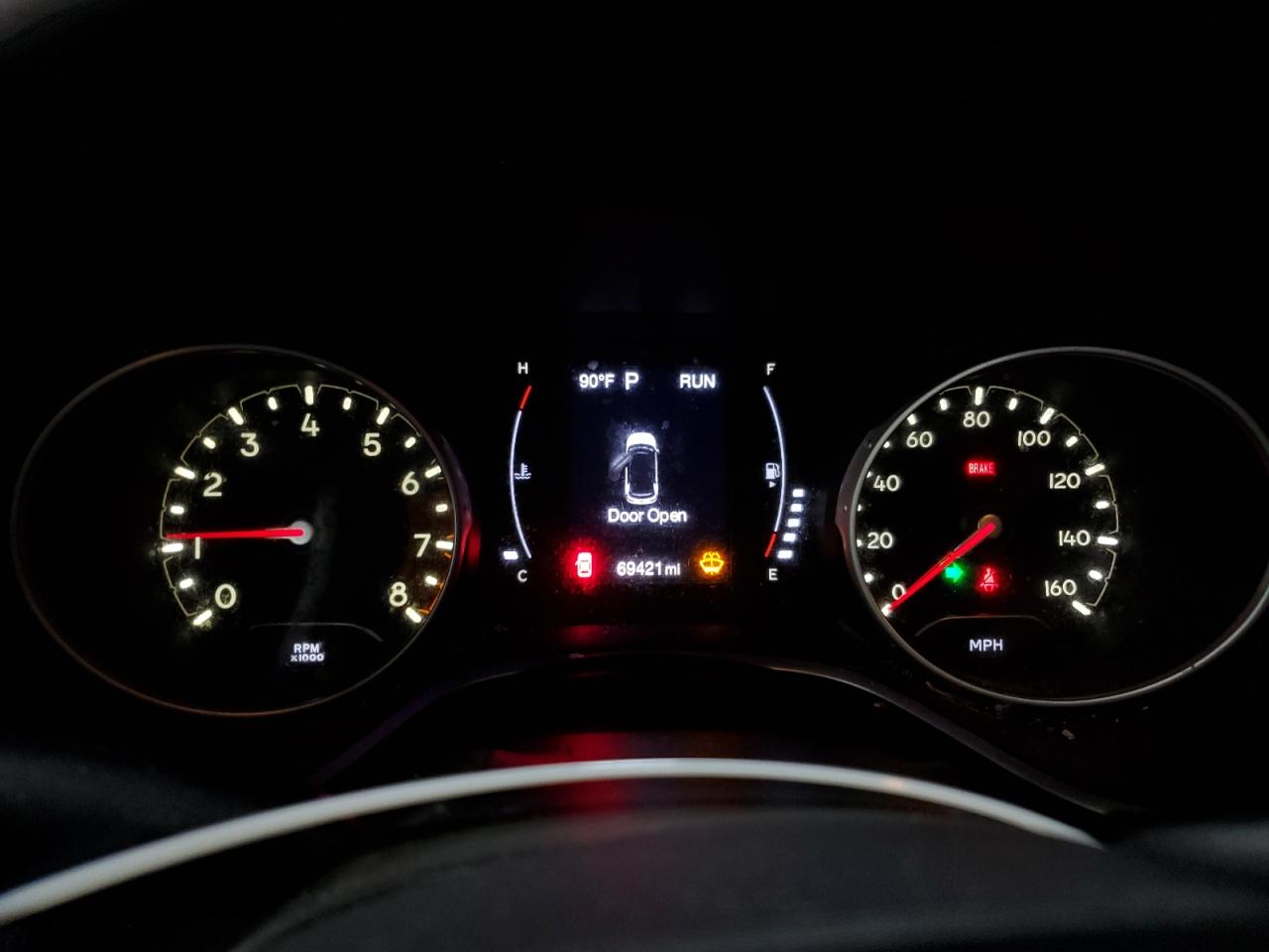 2020 Jeep Compass Latitude VIN: 3C4NJDBB9LT164265 Lot: 61947105