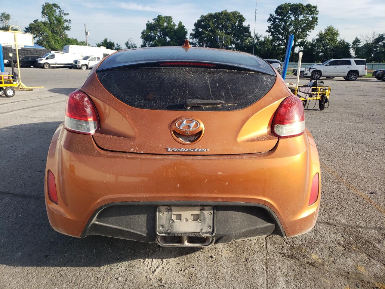 2014 Hyundai Veloster VIN: KMHTC6AD0EU186823 Lot: 62018445