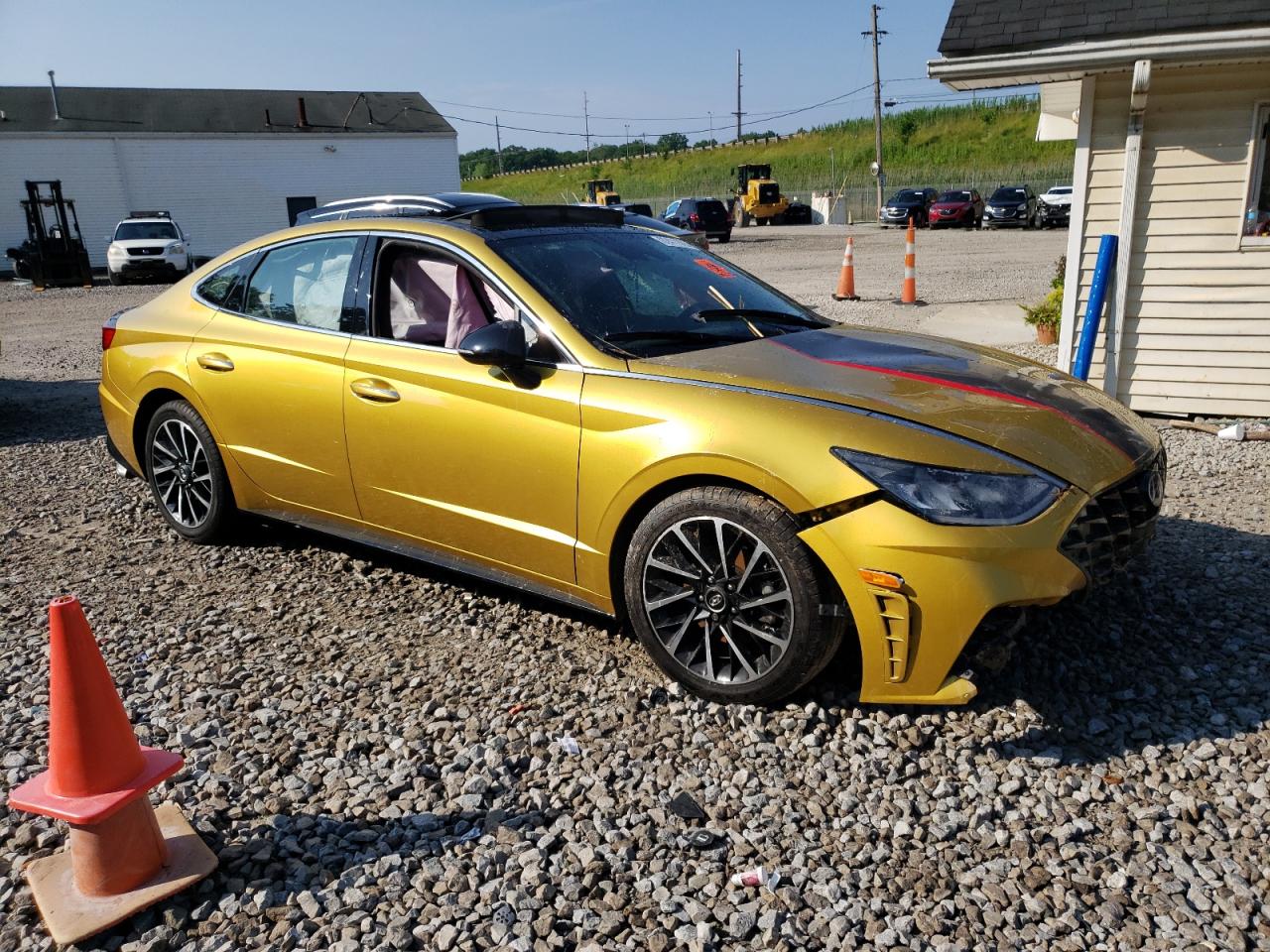 2020 Hyundai Sonata Sel Plus VIN: 5NPEJ4J25LH019306 Lot: 81364935