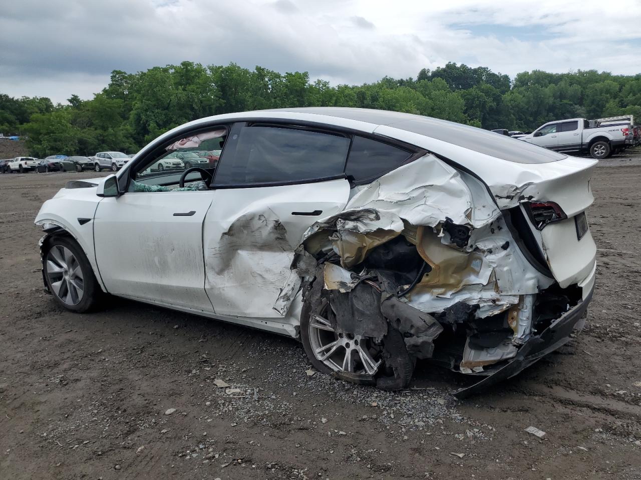 ty出品 2023 Tesla Model Y at NY - Marlboro (Sold), Copart lot
