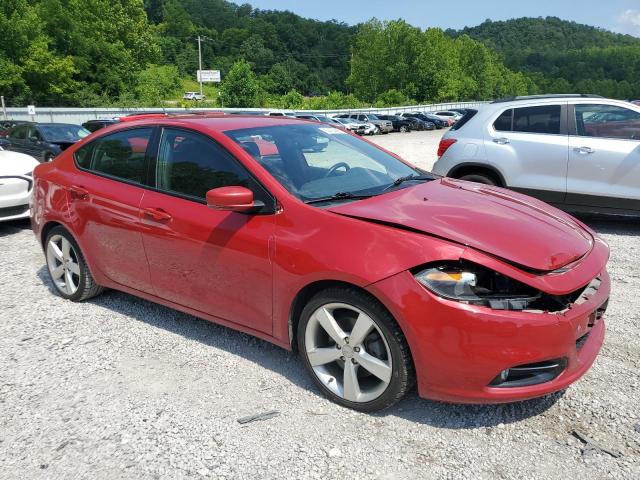  DODGE DART 2014 Червоний