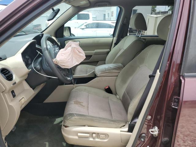  HONDA PILOT 2014 Burgundy