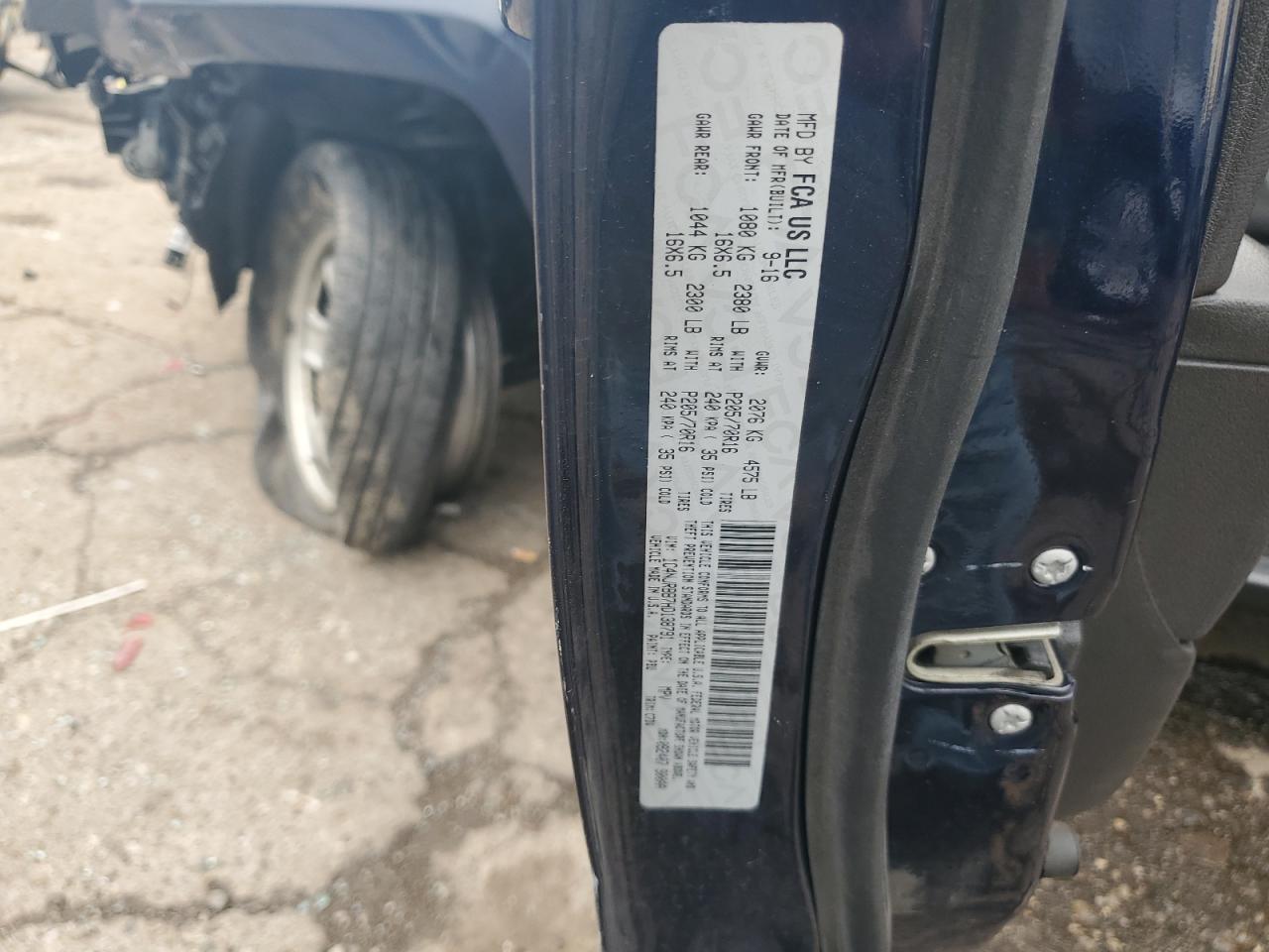 JEEP PATRIOT 2017 VIN 1C4NJRBB7HD138791 zdjęcie 12