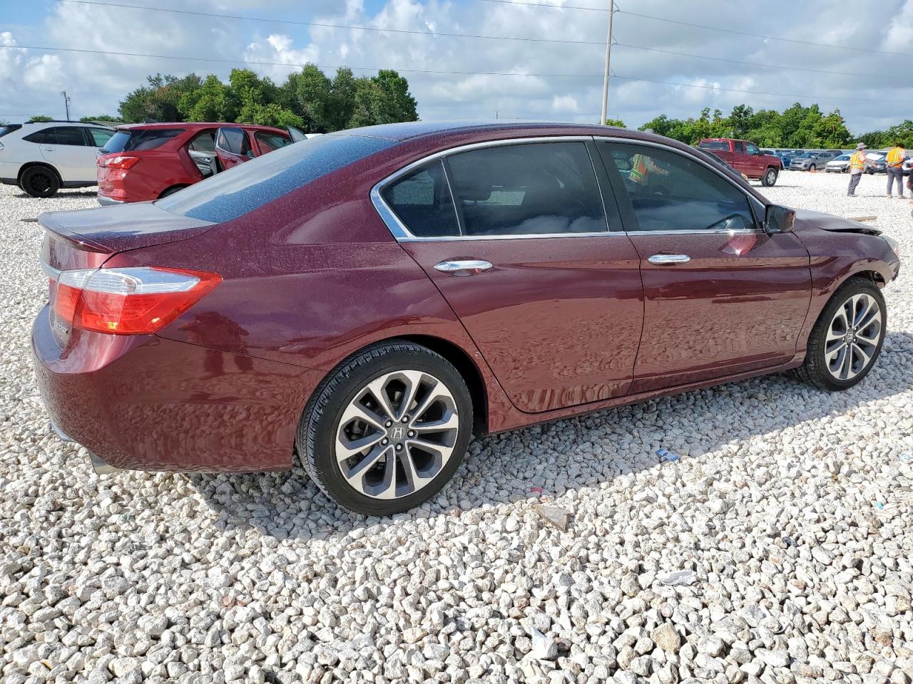 HONDA ACCORD 2015 VIN 1HGCR2F58FA246476 zdjęcie 3