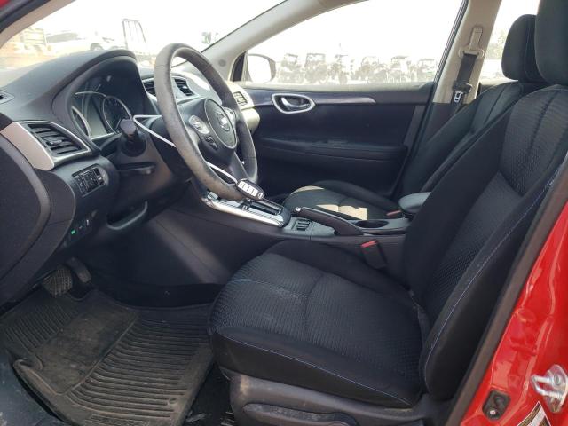  NISSAN SENTRA 2016 Czerwony