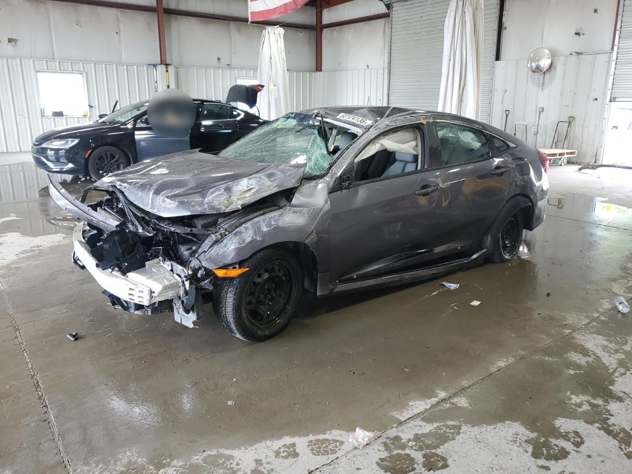 2018 Honda Civic Lx de vânzare în Albany, NY - Rollover