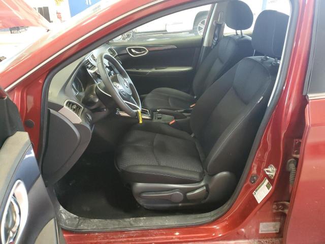  NISSAN SENTRA 2017 Bordowy