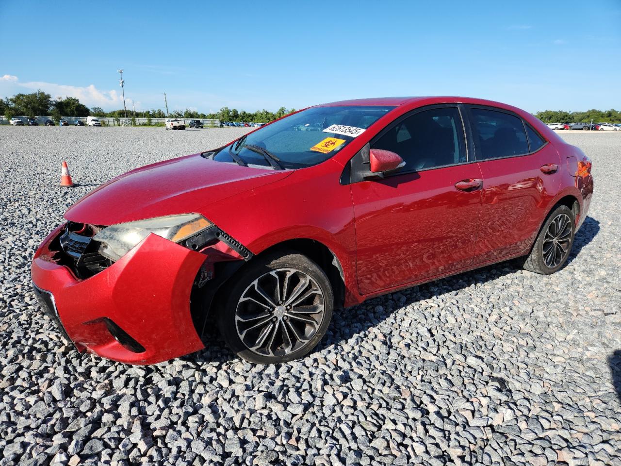 TOYOTA COROLLA 2015 VIN 2T1BURHE8FC235083