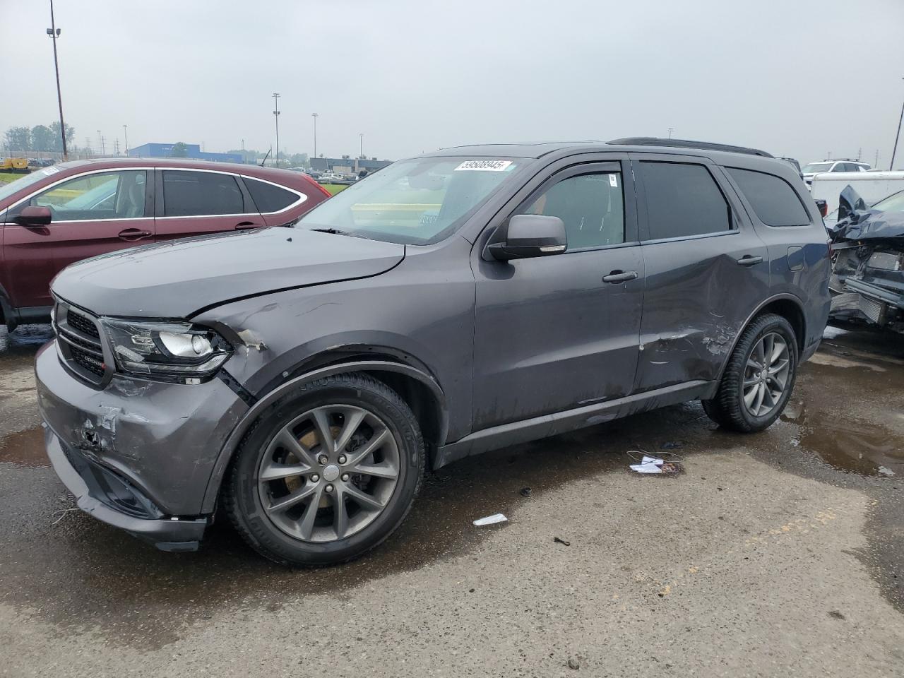 2017 Dodge Durango Gt zu verkaufen in Woodhaven, MI - Side