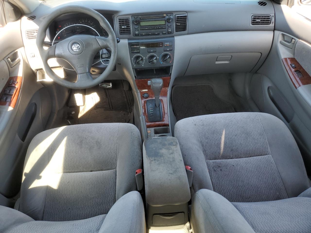 TOYOTA COROLLA 2005 VIN 2T1BR32E25C321978 фото 8