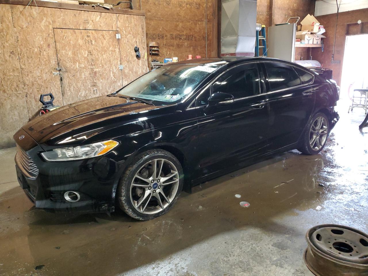 2016 Ford Fusion Titanium იყიდება Ebensburg-ში, PA - Rear End