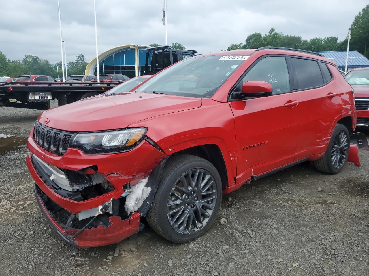 2023 Jeep Compass Limited للبيع في East Granby، CT - Water/Flood