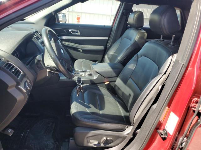  FORD EXPLORER 2017 Czerwony