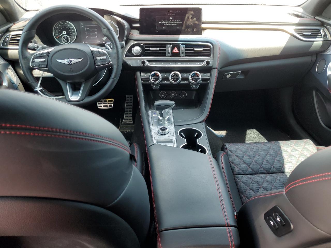 2023 Genesis G70 Base VIN: KMTG54TE2PU124483 Lot: 62191025