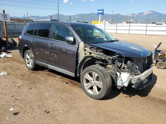  TOYOTA HIGHLANDER 2012 Szary
