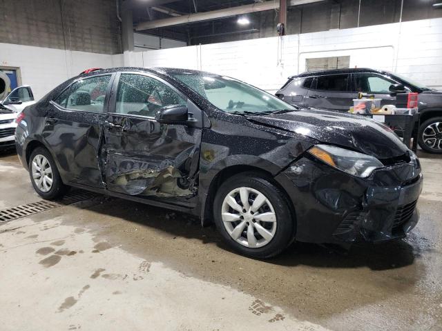 Sedans TOYOTA COROLLA 2015 Black