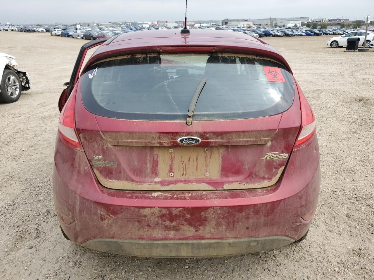 2013 Ford Fiesta Se VIN: 3FADP4EJ4DM197107 Lot: 62112625