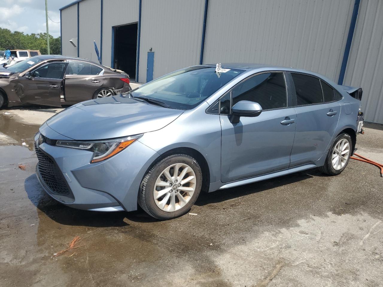 2021 Toyota Corolla Le за продажба в Apopka, FL - Rear End